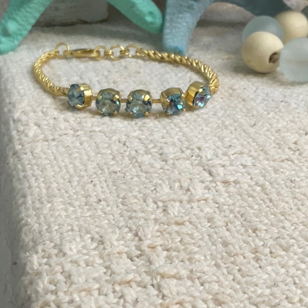 Sale Sorrelli Laguna Beach Crystal Bracelet- Bundle And Save 55$